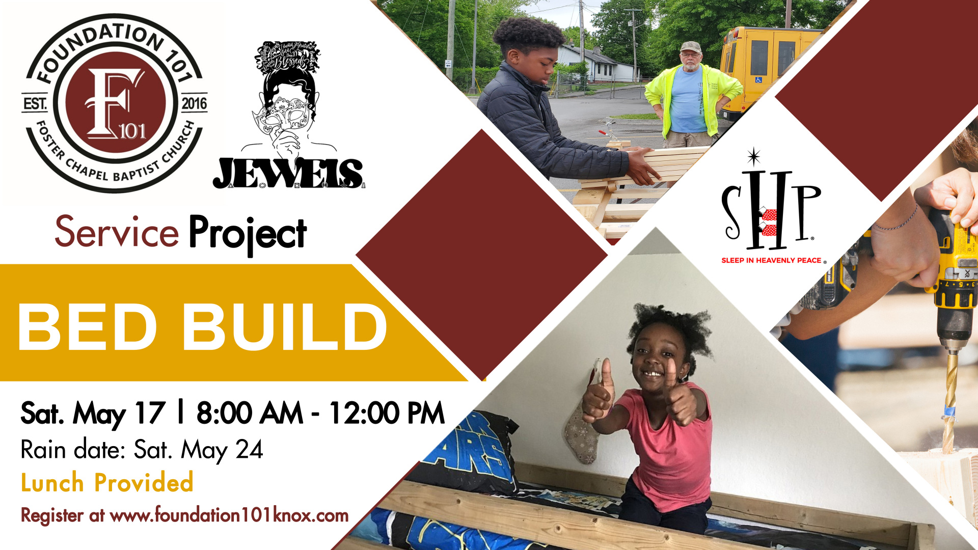 Foundation 101 & JEWELS Service Project