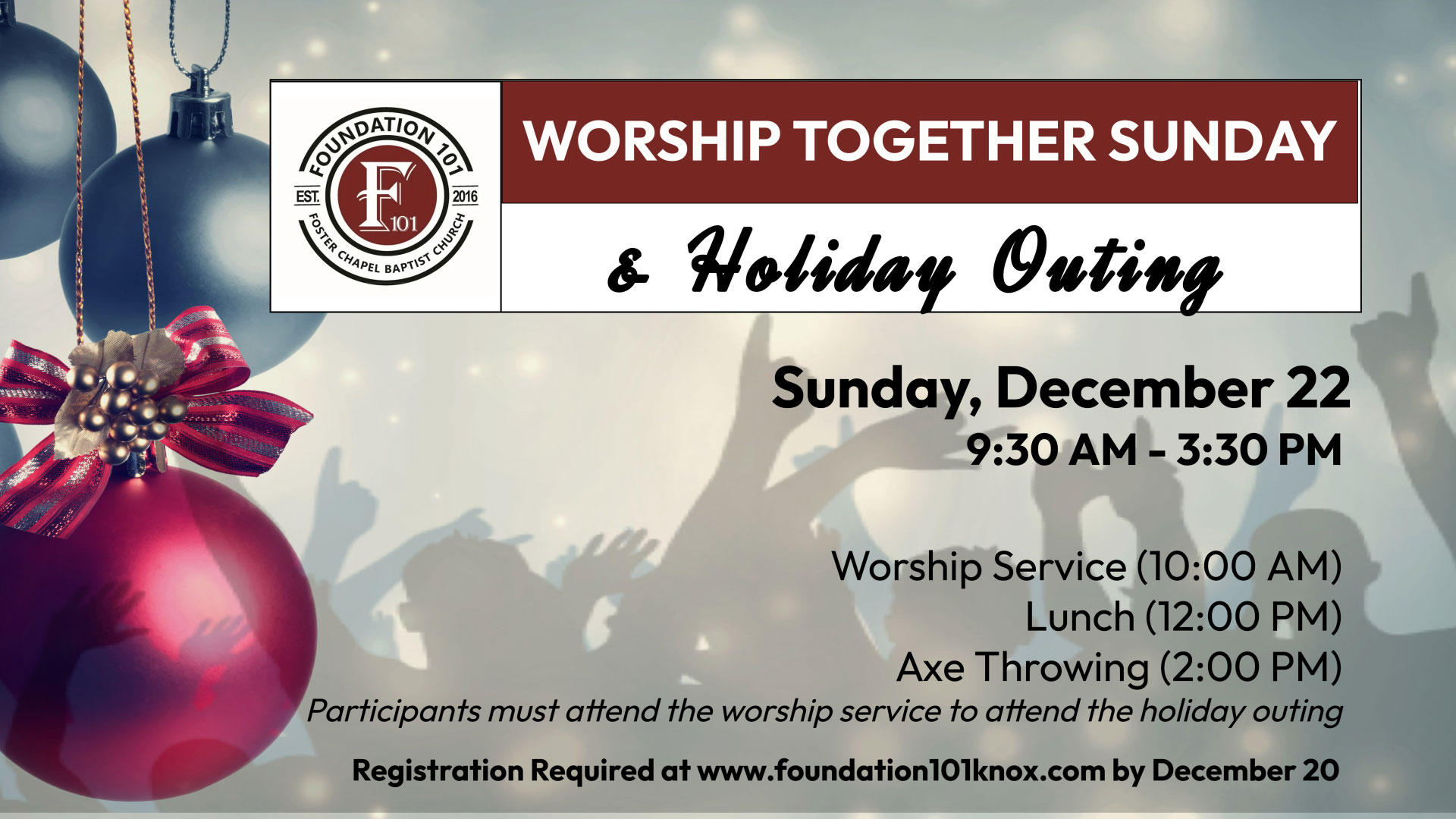 Worship Together Sunday